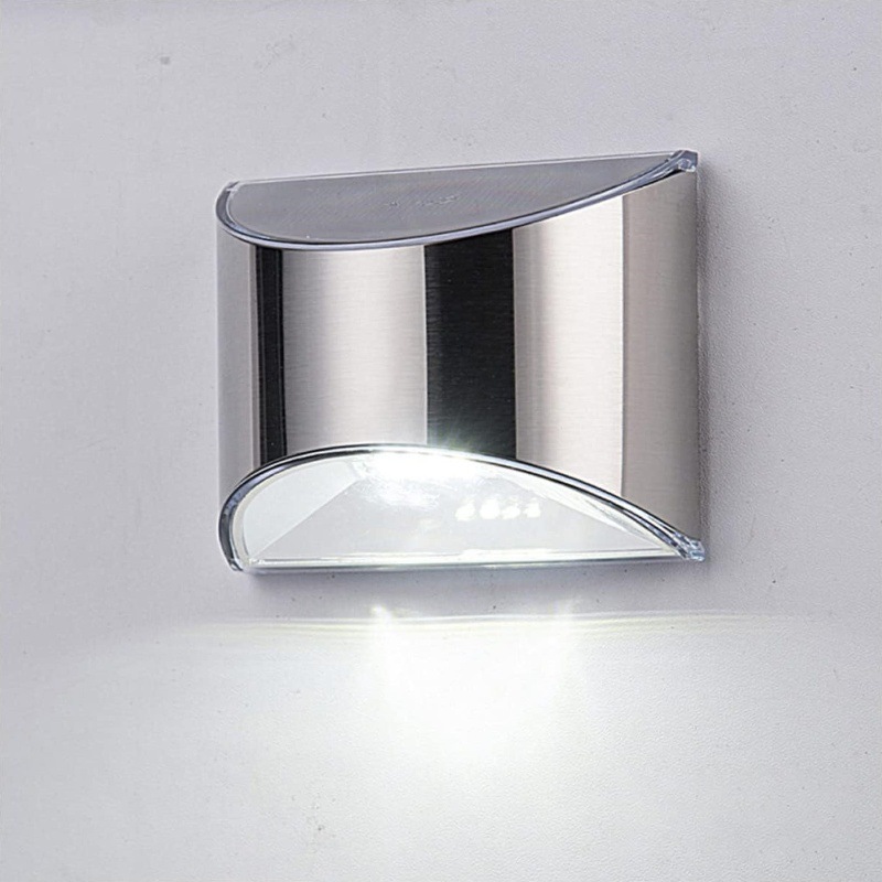 2Pcs Solar Garden Light Stainl - Solar Wall Sconce review and price