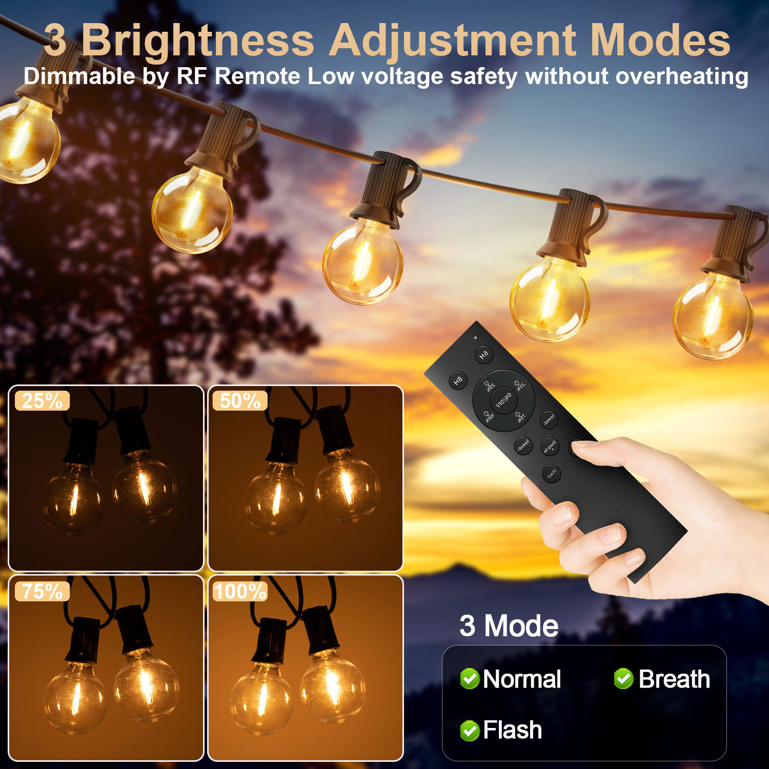 15M 30M Led G40 String Light 2 - Outdoor Lighting Year Round review and price