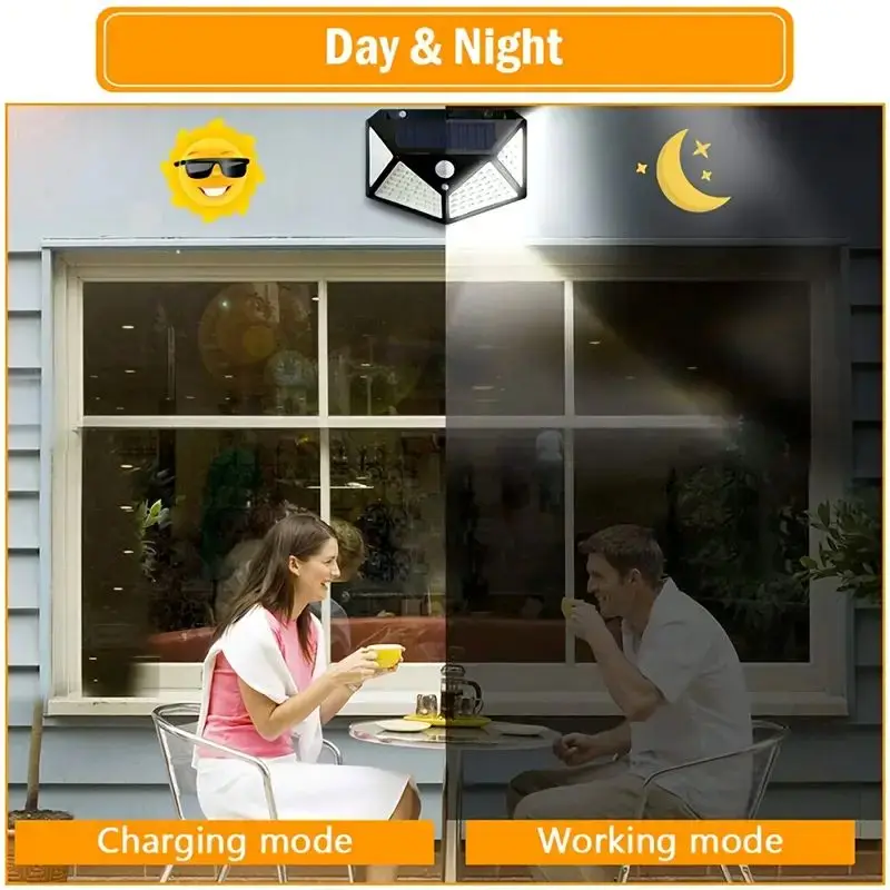 100LED Outdoor Solar Garden Li - Solar Wall Sconce review and price