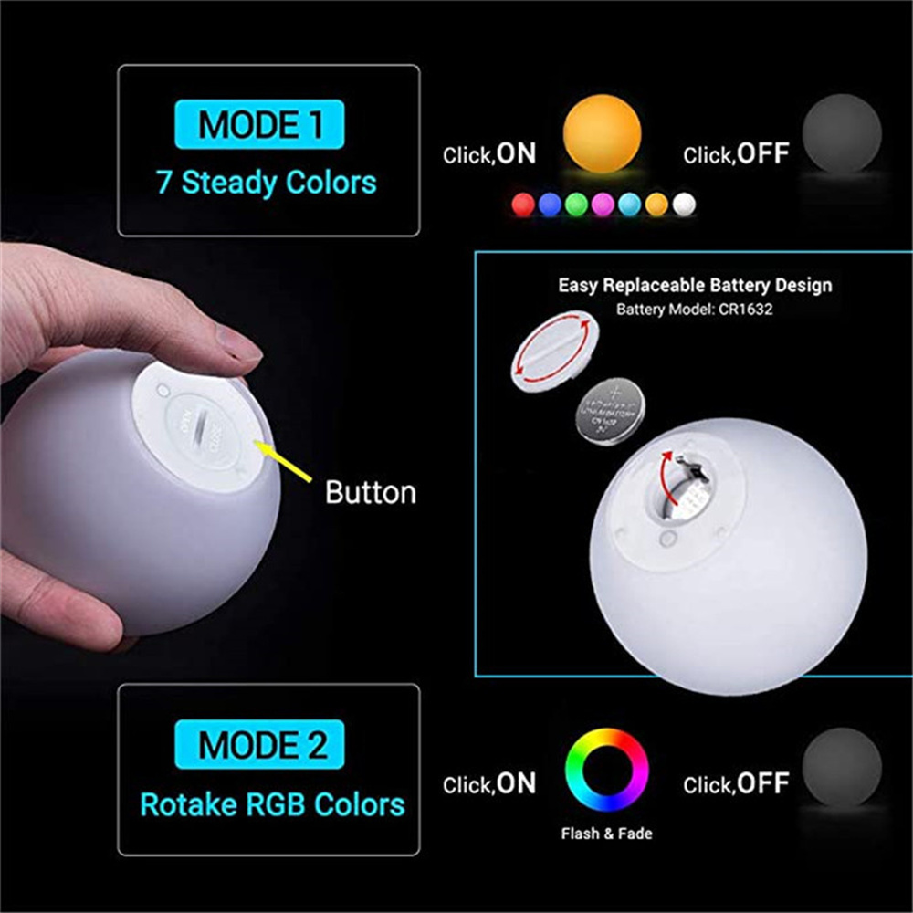 2pcs 1pc RGB Floating Pool Lig - Pond Light Submersible review and price