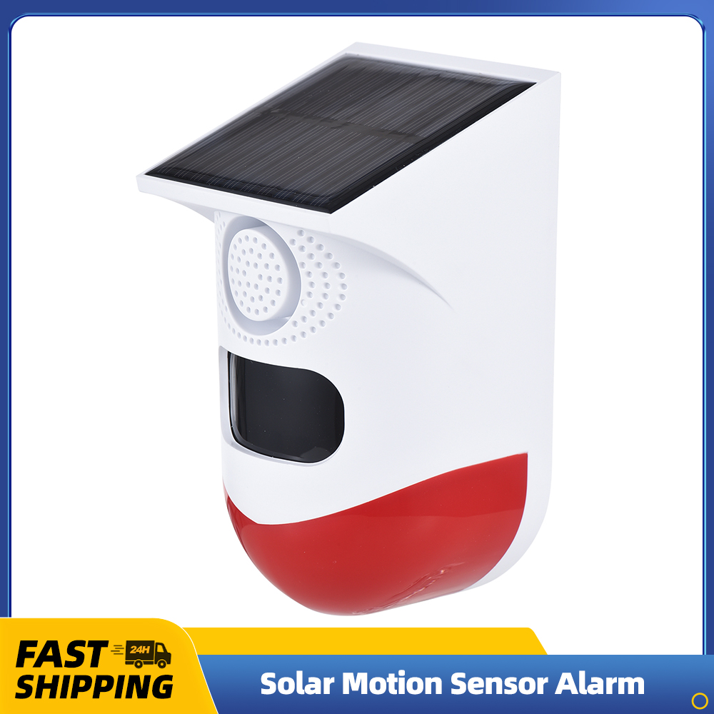 Solar Motion Sensor Alarm Outd - Solar Wall Sconce review and price