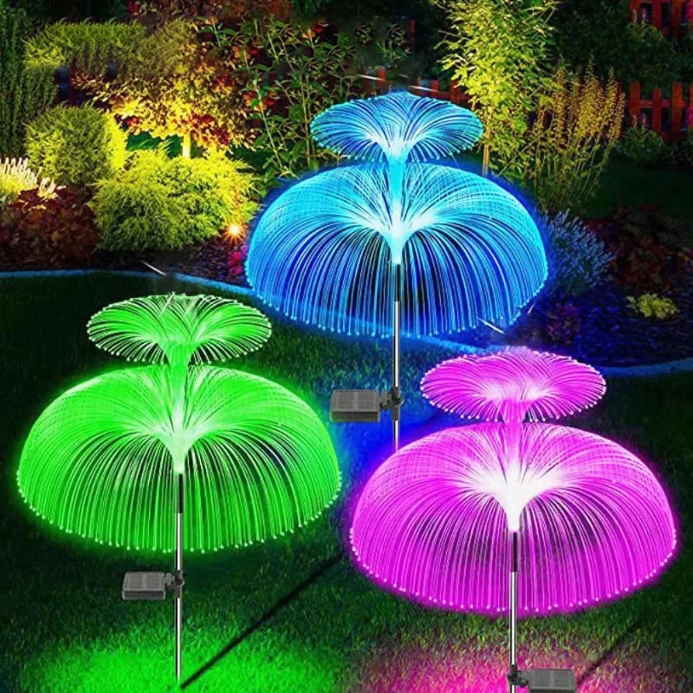 Solar Garden Jellyfish Lights  - Outdoor Lighting Jellyfish review and price