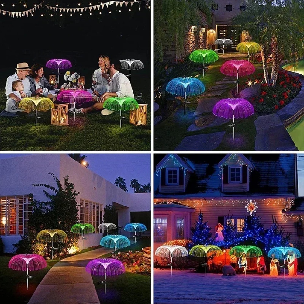 Solar Garden Jellyfish Lights  - Outdoor Lighting Jellyfish review and price
