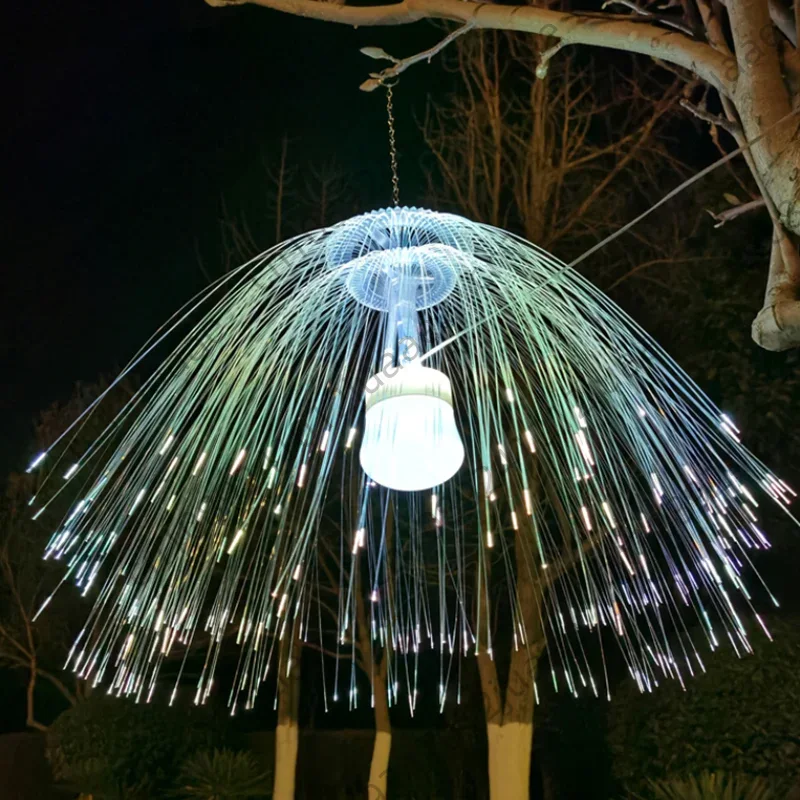 Double-layer Fiber Optic Jelly - Outdoor Lighting Jellyfish review and price