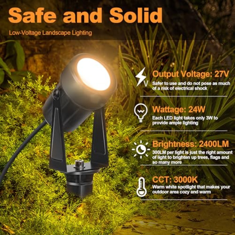 85.3FT LED Outdoor Landscape S - Outdoor Lighting No Wiring review and price