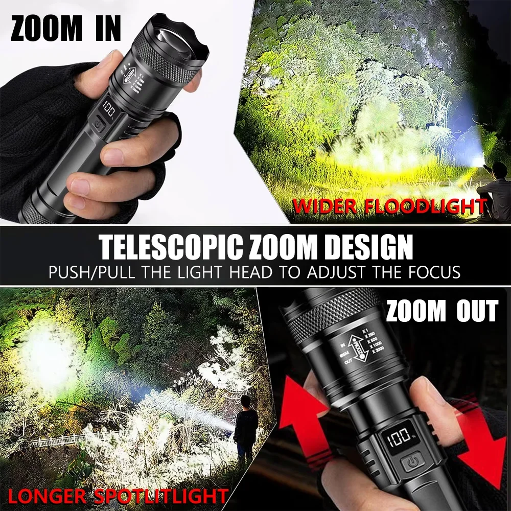 Rechargeable LED Flashlight Zo - Outdoor Lighting Beacon review and price