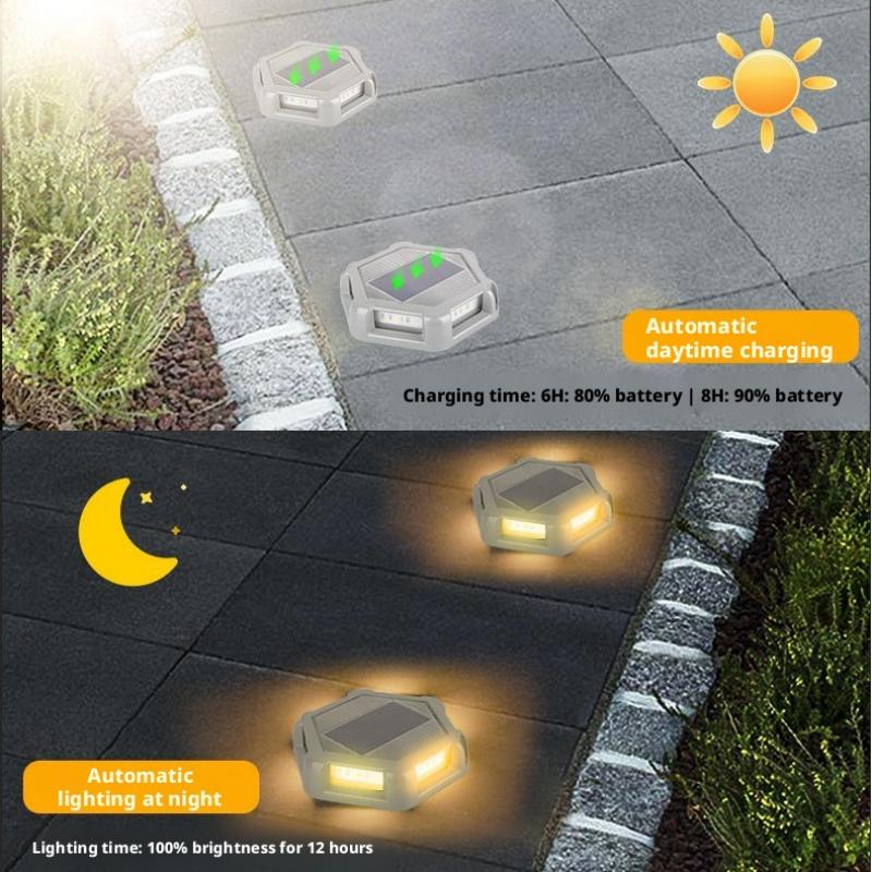 Solar-Powered Underground Lamp - Outdoor Lighting Year Round review and price