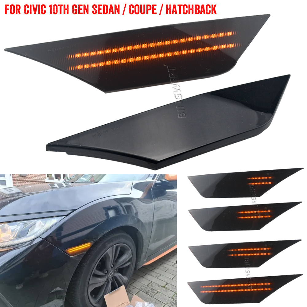 Dynamic Smoked LED Side Marker - Outdoor Lighting Yellow review and price