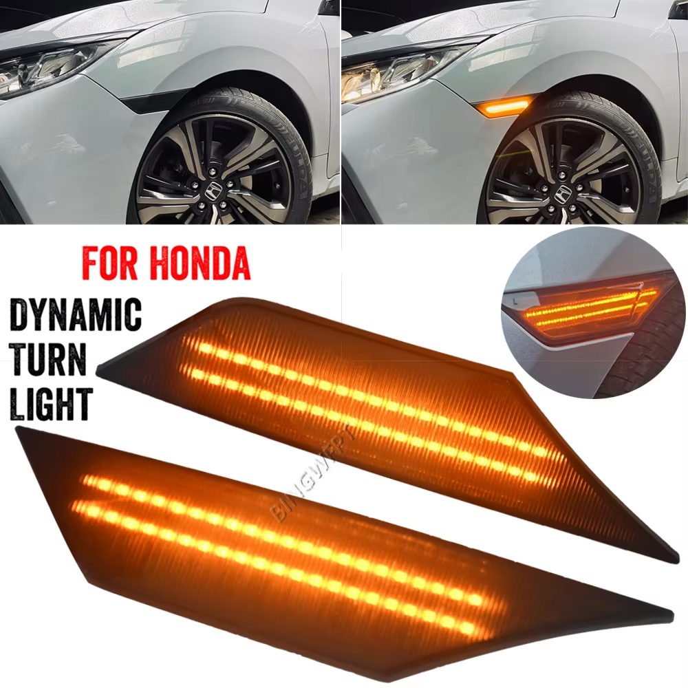 Dynamic Smoked LED Side Marker - Outdoor Lighting Yellow review and price
