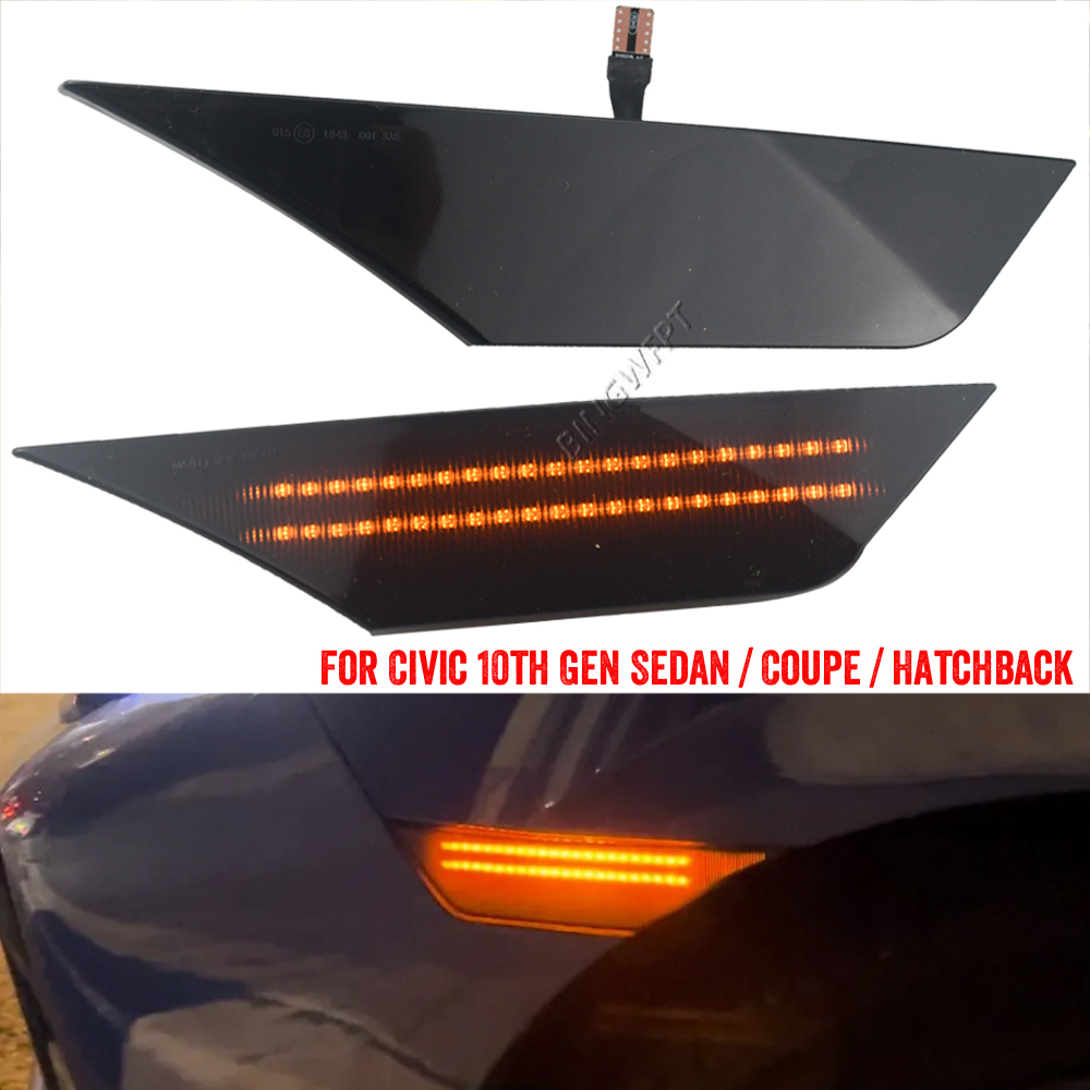 Dynamic Smoked LED Side Marker - Outdoor Lighting Yellow review and price